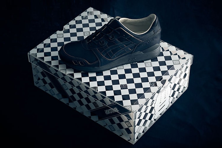 ASICS Tiger より本藍染め皮革仕様かつ日本製の“粋”な GEL-LYTE III が登場