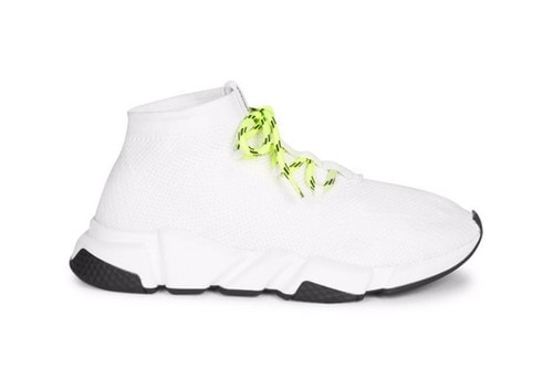Balenciaga の究極のハイエンドスニーカー Speed Trainer にシューレースがプラス