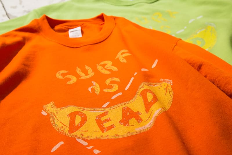 どこか懐かしさの香る BEAUTY&YOUTH と SURF IS DEAD による別注フーディ&スウェットパーカが登場 〈SURF IS DEAD〉の真骨頂であるパステルカラーのボディに刺繍とユニークなグラフィックで味付け ビューティー&ユース サーフ・イズ・デッド UNITED ARROWS ユナイテッドアローズ HYPEBEAST ハイプビースト