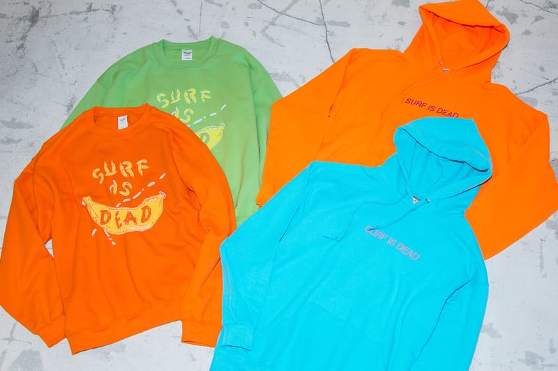 どこか懐かしさ香る BEAUTY&YOUTH と SURF IS DEAD による別注フーディ&スウェットが登場