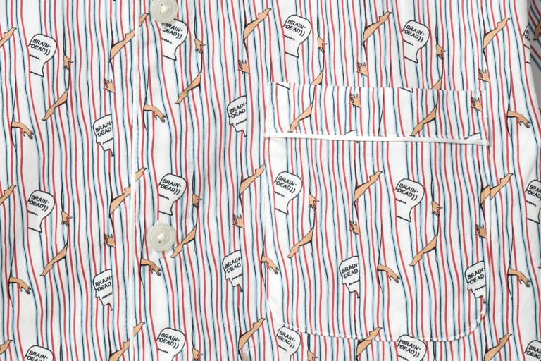 LA発の人気ストリートレーベル BRAIN DEAD より日本製のパジャマセットが登場