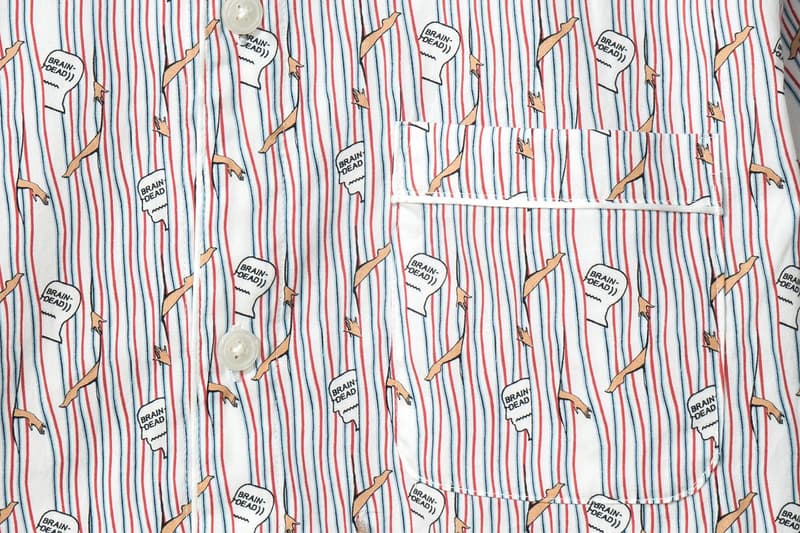 Brain Dead より四六時中着るための日本製のパジャマセットが登場 ブレインデッド パジャマ セット セットアップ ハイプビースト hypebeast