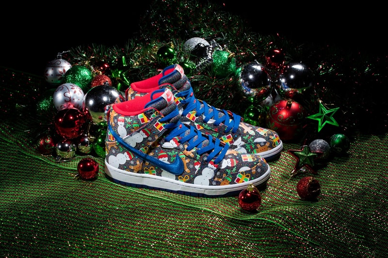 ナイキxコンセプツよりクリスマスシーズンに向けたDunk Pro High “Ugly Sweater”モデルが登場 nike concepts