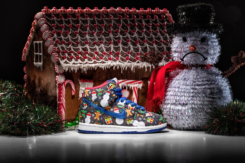ナイキxコンセプツよりクリスマスシーズンに向けたDunk Pro High “Ugly Sweater”モデルが登場 nike concepts