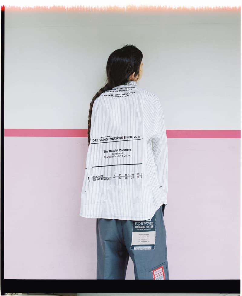 デッドストック商品を再解釈した doublet 2018年春夏コレクション “UNDEAD-STOCK” デット=死という言葉が付くが、デッドストックは死んでない、着てくれる誰かを待っているだけ ダブレット Dover Street Market 424 取扱 通販 リリース Travis Scott トラヴィス・スコット Kendall Jenner ケンダル・ジェンナー 井野将之