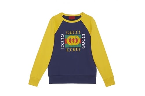 Gucci より遊び心溢れる Dover Street Market 限定アパレルコレクションがリリース