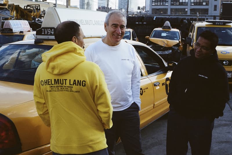 Helmut Lang より NY のイエローキャブをテーマとした “Taxi Project” カプセルコレクションが登場 ヘルムート ラング タクシー キャブ イエロー 黄色 ニューヨーク フーディ ロングスリーブ Tシャツ 運転手 ドライバー Iain R. Webb イアン ウェブ ハイプビースト hypebeast