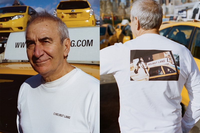 Helmut Lang より NY のイエローキャブをテーマとした “Taxi Project” カプセルコレクションが登場 ヘルムート ラング タクシー キャブ イエロー 黄色 ニューヨーク フーディ ロングスリーブ Tシャツ 運転手 ドライバー Iain R. Webb イアン ウェブ ハイプビースト hypebeast