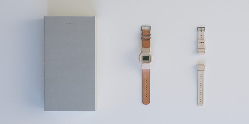 エンダースキーマが G-SHOCK 史上初の本革レザーバンドを使用した  