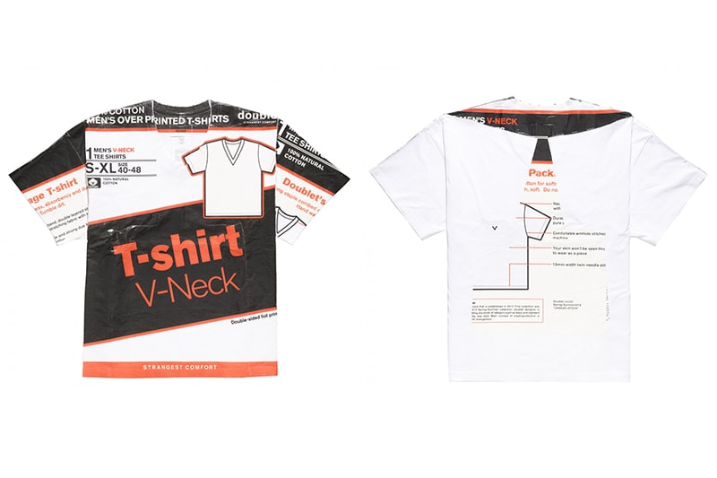 doublet が開封の難儀さで話題を呼ぶデッドストックパッケージTシャツの着用方法をご紹介 2018年春夏コレクション随一の注目アイテムを昭和テイストの動画でドラァグクイーンが解説 ダブレット Doublet Deadstock Package T-Shirt  デザイナー 井野将之 2018年春夏 18ss HYPEBEAST ハイプビースト