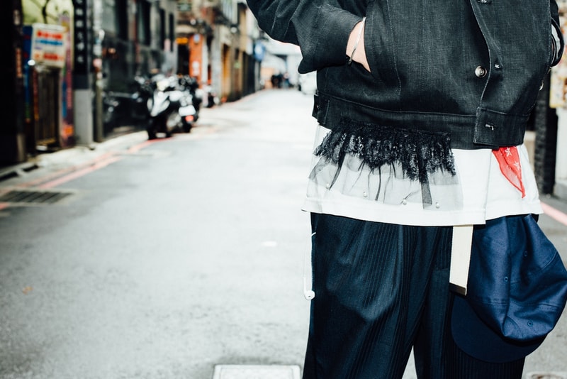 Streetsnaps：Will Lee（Alice Lawrance デザイナー） 原宿『NUBIAN』や福岡『CHERRY』といったHYPEなセレクトショップもストックする台湾発の新鋭ブランドのデザイナーをキャッチ アリス ローレンス ストリートスナップ