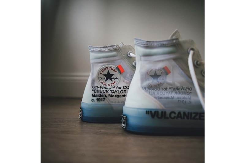 ヴァージル・アブロー x Nike のコラボプロジェクト “The Ten” の最後のペア Converse Chuck Taylor 70 のディテールをチェック ナイキ コンバース オフホワイト off-white チャックテイラー 1970 virgil abloh the ten　ザ・テン コラボ ハイプ ビースト hypebeast