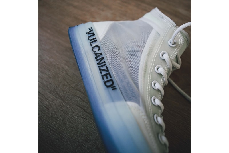 ヴァージル・アブロー x Nike のコラボプロジェクト “The Ten” の最後のペア Converse Chuck Taylor 70 のディテールをチェック ナイキ コンバース オフホワイト off-white チャックテイラー 1970 virgil abloh the ten　ザ・テン コラボ ハイプ ビースト hypebeast