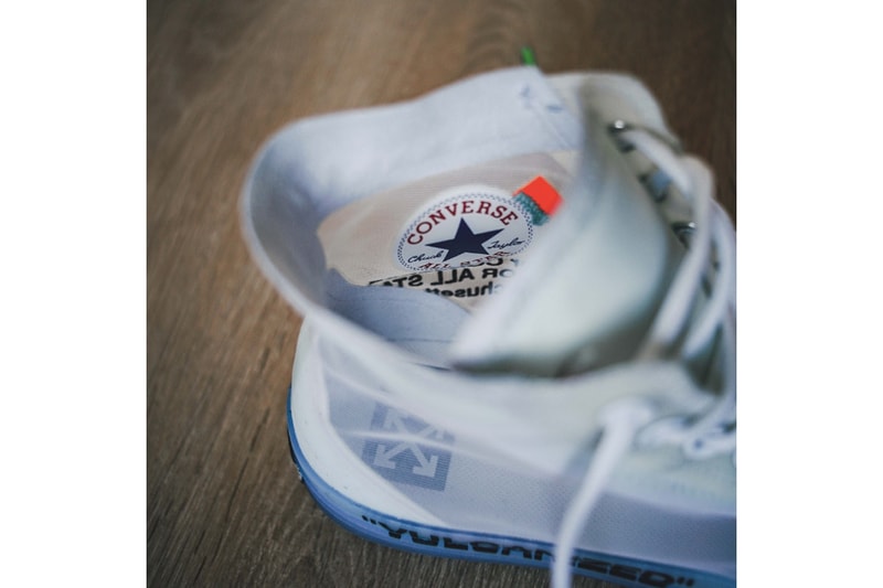 ヴァージル・アブロー x Nike のコラボプロジェクト “The Ten” の最後のペア Converse Chuck Taylor 70 のディテールをチェック ナイキ コンバース オフホワイト off-white チャックテイラー 1970 virgil abloh the ten　ザ・テン コラボ ハイプ ビースト hypebeast