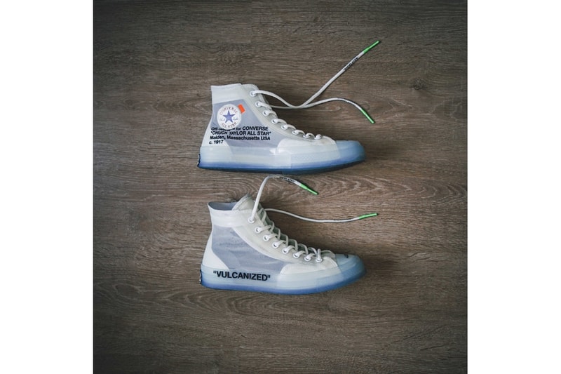 ヴァージル・アブロー x Nike のコラボプロジェクト “The Ten” の最後のペア Converse Chuck Taylor 70 のディテールをチェック ナイキ コンバース オフホワイト off-white チャックテイラー 1970 virgil abloh the ten　ザ・テン コラボ ハイプ ビースト hypebeast