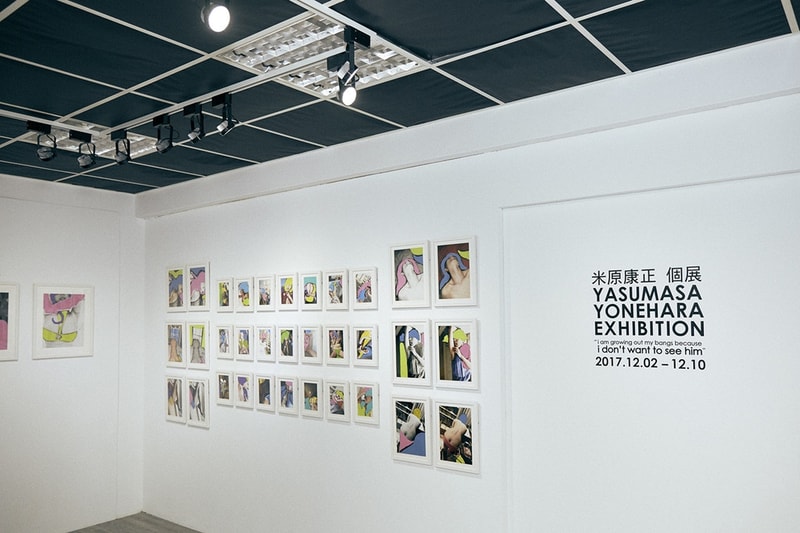 フォトグラファー米原康正が写真展 “I am growing out my bangs because I don’t want to see him” を開催中 yasumasa yonehara 写真 チェキ フィルム 写真展 エキシビション 台湾 前髪 ハイプビースト