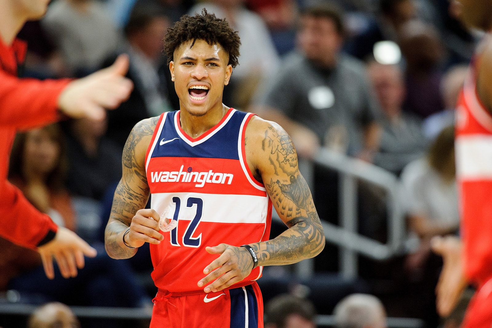 とあるプロバスケ選手が試合で Supreme X Nike X Nba のスリーブを着用して Nba からお咎めを受ける Hypebeast Jp とあるプロバスケ選手が試合で Supreme X Nike X Nba のスリーブを着用して Nba からお咎めを受ける Hypebeast Jp