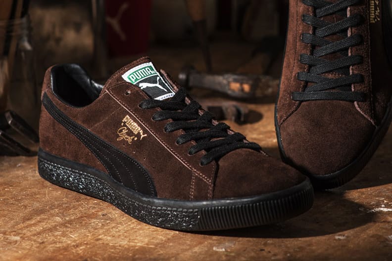 KICKS LAB. が PUMA の名作スニーカー Clyde をシックかつ重厚感溢れる仕様に再構築