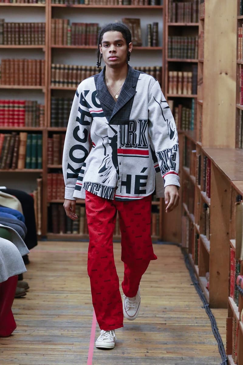 Koché が今勢いに乗る PSG と The Woolmark Company を迎えた2018年プレフォールコレクションを発表〈Bottega Veneta〉や〈Dries Van Noten〉などで経験を積んだ注目デザイナーが手がけるインパクト抜群のアイテムが多数登場 コシェ ザ・ウールマーク・カンパニー ラフ・シモンズ パリ・サンジェルマン HYPEBEAST ハイプビースト