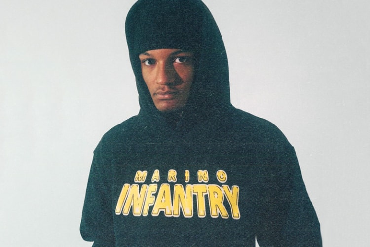 A$AP Ant が手がける Marino Infantry よりグラフィックを大胆に配した新作フーディが登場