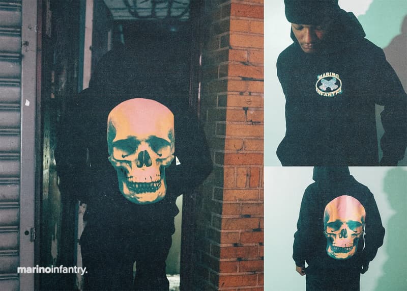 A$AP Ant が手がける Marino Infantry よりグラフィックを大胆に配した新作フーディが登場 ストリート感たっぷりのあるヘビーオンスフーディは完売必至なのでお早めに A$AP Rocky Converse A$AP Nast A$AP Mob マリノインファントリー エイサップ・ロッキー コンバース エイサップ・ナスト エイサップ・モブ エイサップ・アント Playboi Carti プレイボーイ・カルティ Lil Uzi Vert リル・ウージ・ヴァート Squad
