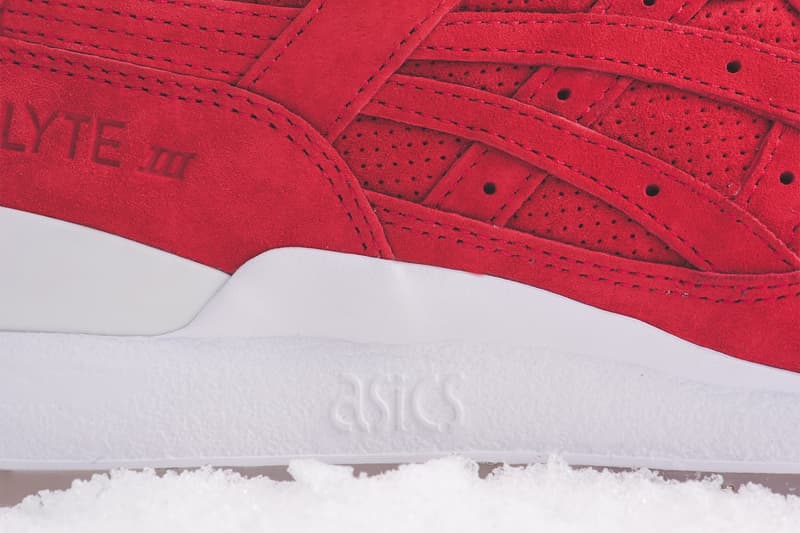 温かなシェルパフリースをインナーに採用した KITH x Moncler x ASICS による GEL-Lyte III がリリース キス モンクレール アシックス ゲル ライト スリー 3 フリース 冬 スニーカー ふかふか ハイプ ビースト hype beast レッド ネイビー ベージュ
