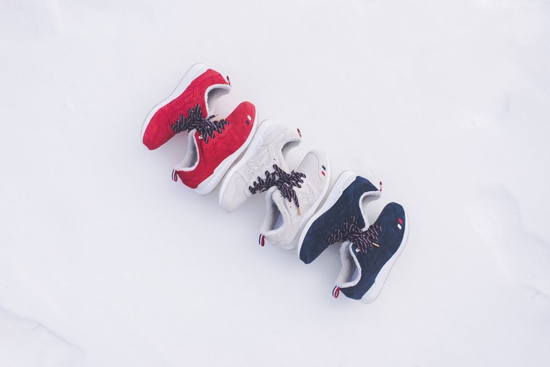 温かなシェルパフリースをインナーに採用した KITH x Moncler x ASICS による GEL-Lyte III がリリース キス  モンクレール  アシックス ゲル ライト スリー 3 フリース 冬 スニーカー ふかふか ハイプ ビースト hype beast レッド ネイビー ベージュ