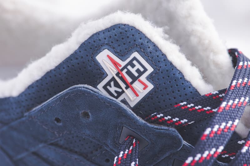 温かなシェルパフリースをインナーに採用した KITH x Moncler x ASICS による GEL-Lyte III がリリース キス  モンクレール  アシックス ゲル ライト スリー 3 フリース 冬 スニーカー ふかふか ハイプ ビースト hype beast レッド ネイビー ベージュ