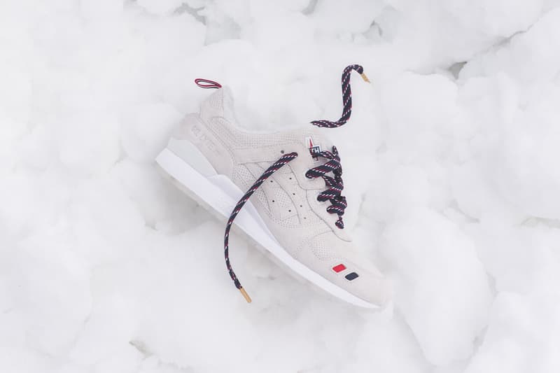 温かなシェルパフリースをインナーに採用した KITH x Moncler x ASICS による GEL-Lyte III がリリース キス モンクレール アシックス ゲル ライト スリー 3 フリース 冬 スニーカー ふかふか ハイプ ビースト hype beast レッド ネイビー ベージュ