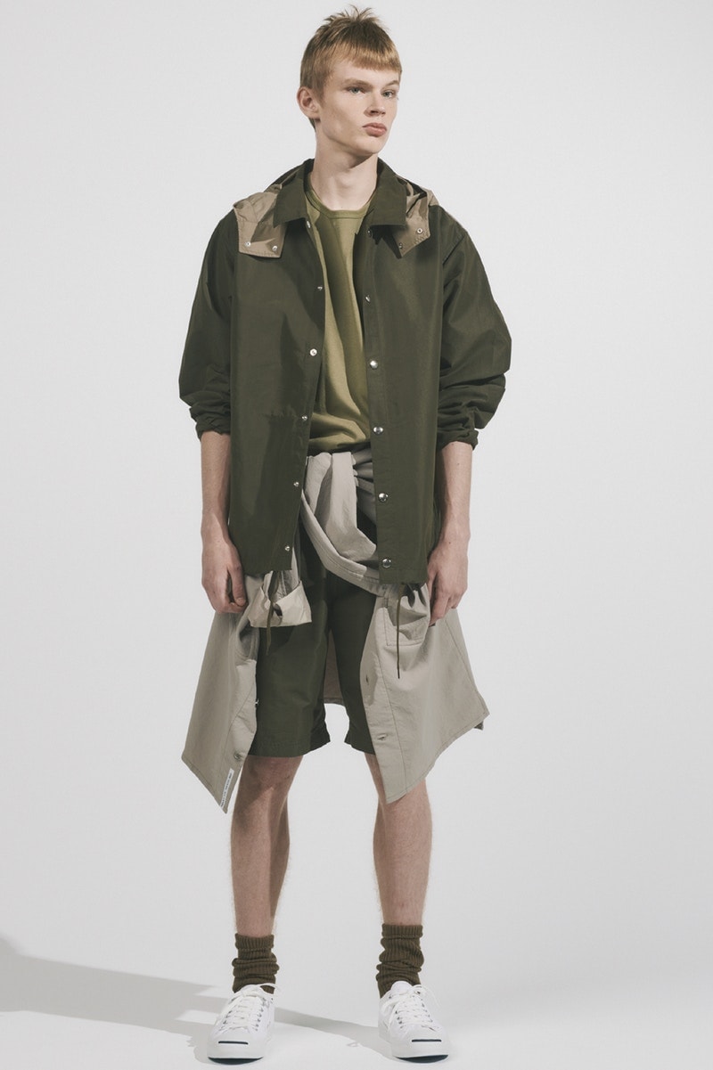 海で似合うカーキを体現した nanamica 2018年春夏コレクションが到着 “Khaki”をテーマにテクニカルな素材とミニマルデザインでマリンスタイルを構築 GORE-TEX®︎ クルーザージャケット ハーフコート ハーフジップフーディ Tシャツ クロップドパンツ HYPEBEAST ハイプビースト アウトドア ナナミカ