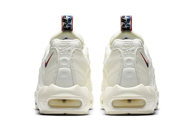 シュータンにストラップが施された Nike Air Max 95 が新たな3色で登場 ナイキ エア マックス ハイプビースト ブラック ホワイト レッド プルタブ airmax