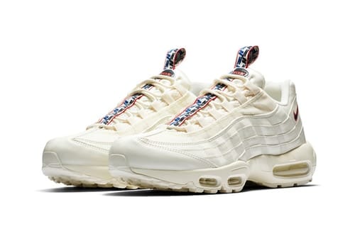 シュータンにストラップが施された Nike Air Max 95 が新たな3色で登場