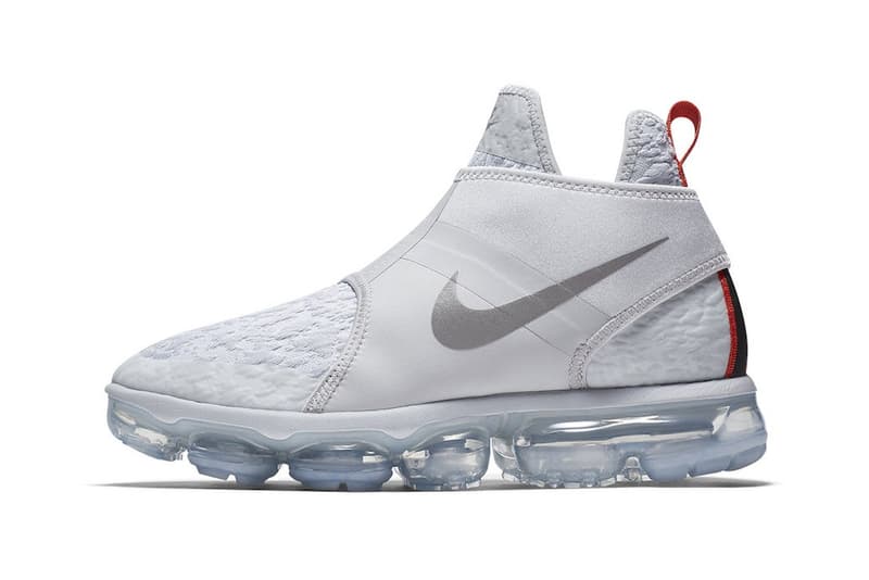 ナイキよりAir VaporMax “Chukka Slip”初見ホワイトカラーモデルのビジュアルが登場