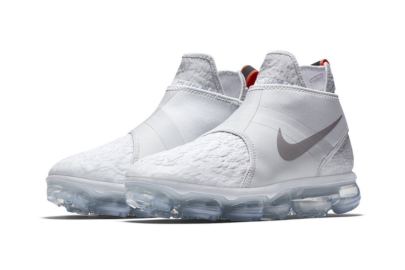 ナイキよりAir VaporMax “Chukka Slip”初見ホワイトカラーモデルのビジュアルが登場