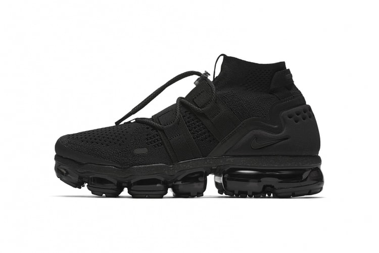 UPDATE:Nike より潔いほど漆黒に染まった新作 Air VaporMax “Flyknit Utility” が登場