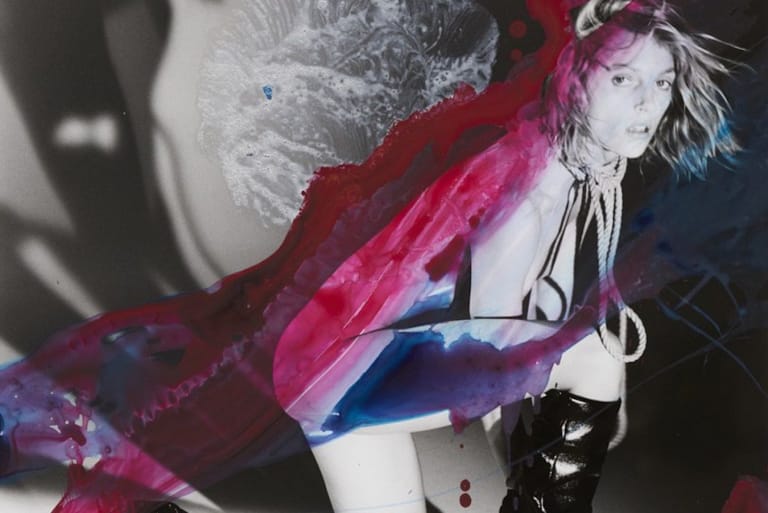 アラーキーの作品が Saint Laurent とともに colette の最後を飾る