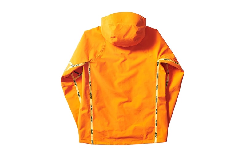 Palace より GORE-TEX®︎ を採用した色とりどりなマウンテンパーカが登場 両者のロゴを全面に押し出したイエローのシームテープでトレンド感をプラス