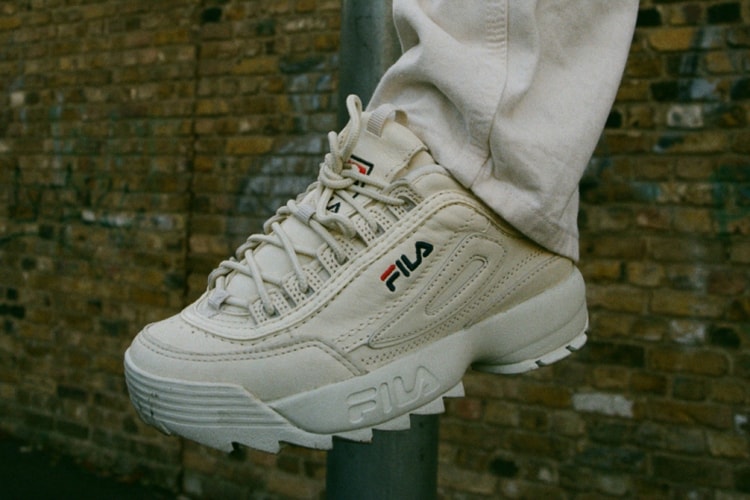 Patta x FILA より圧倒的な存在感を放つコラボフットウェア “Disruptor 2” が登場