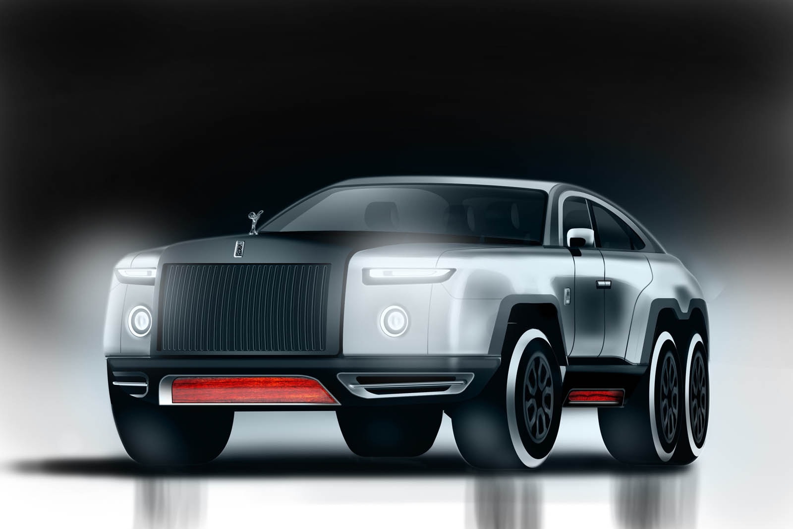 Rolls-Royce のファントムがまさかの 6x6 SUV に大変身!? 美しいフォルムを維持しながら景観を損なうことなくクロスカントリーヴィークルのエッセンスを注入 ロールス・ロイス 高級車 Phantom コンセプト