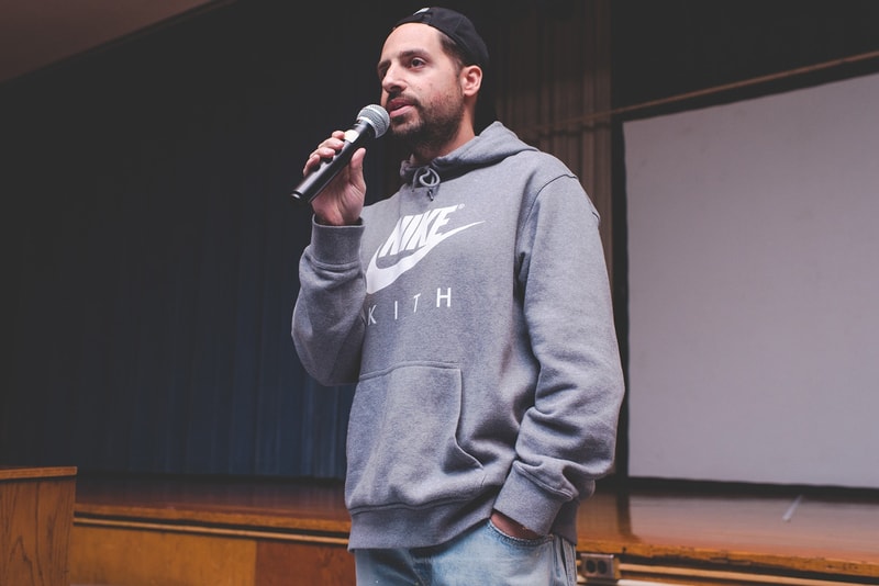 ロニー・ファイグが母校で KITH x Nike LeBron 15 のリリースを記念したスペシャルイベントを開催 ロニー ファイグ ronnie fieg nike kith lebron 15 james ジェームス　ルブロン ナイキ キス NYC NY ニューヨーク クイーンズ 母校 高校 上映 ドキュメンタリー コラボ バスケ ハイプ ビースト hypebeast