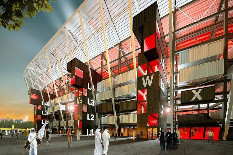2022年カタール・サッカーW杯にて史上初となる再利用可能なスタジアムが完成か? 環境や資源に配慮した新スタジアム『Ras Abu Aboud Stadium』は2020年に完成予定 日本 ポーランド セネガル コロンビア Fenwick Iribarren Architects ラス・アブ・アブド・スタジアム カタール ドーバ HYPEBEAST ハイプビースト