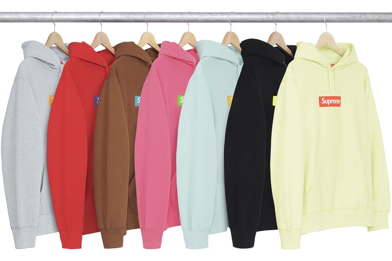 #WEEK16 で登場した Supreme ボックスロゴフーディの色別完売スピードランキング