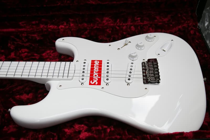 フェンダー コラボギター も登場した シュプリーム 最新 ドロップ の様子を ロンドン からお届け fender supreme