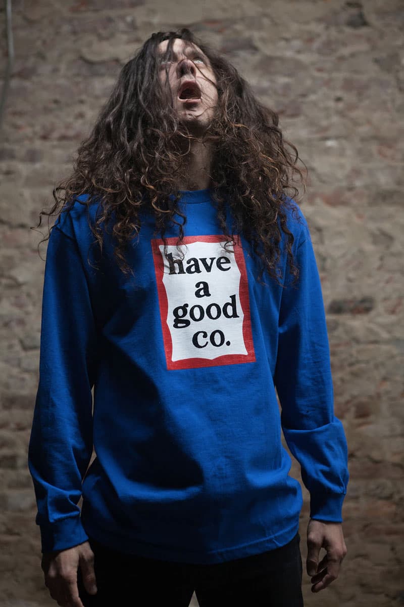 have a good time x The Good Company より身に纏うだけで良いことが起きそうなコラボコレクションが到着 日米のグッドな会社(レーベル)が手を組み刷新したロゴフレームに注目 ハブ ア グッド タイム ザ グッド カンパニー パンクバンド Trash Talk トラッシュトーク Lee Spielman リー・スピールマン HYPEBEAST ハイプビースト