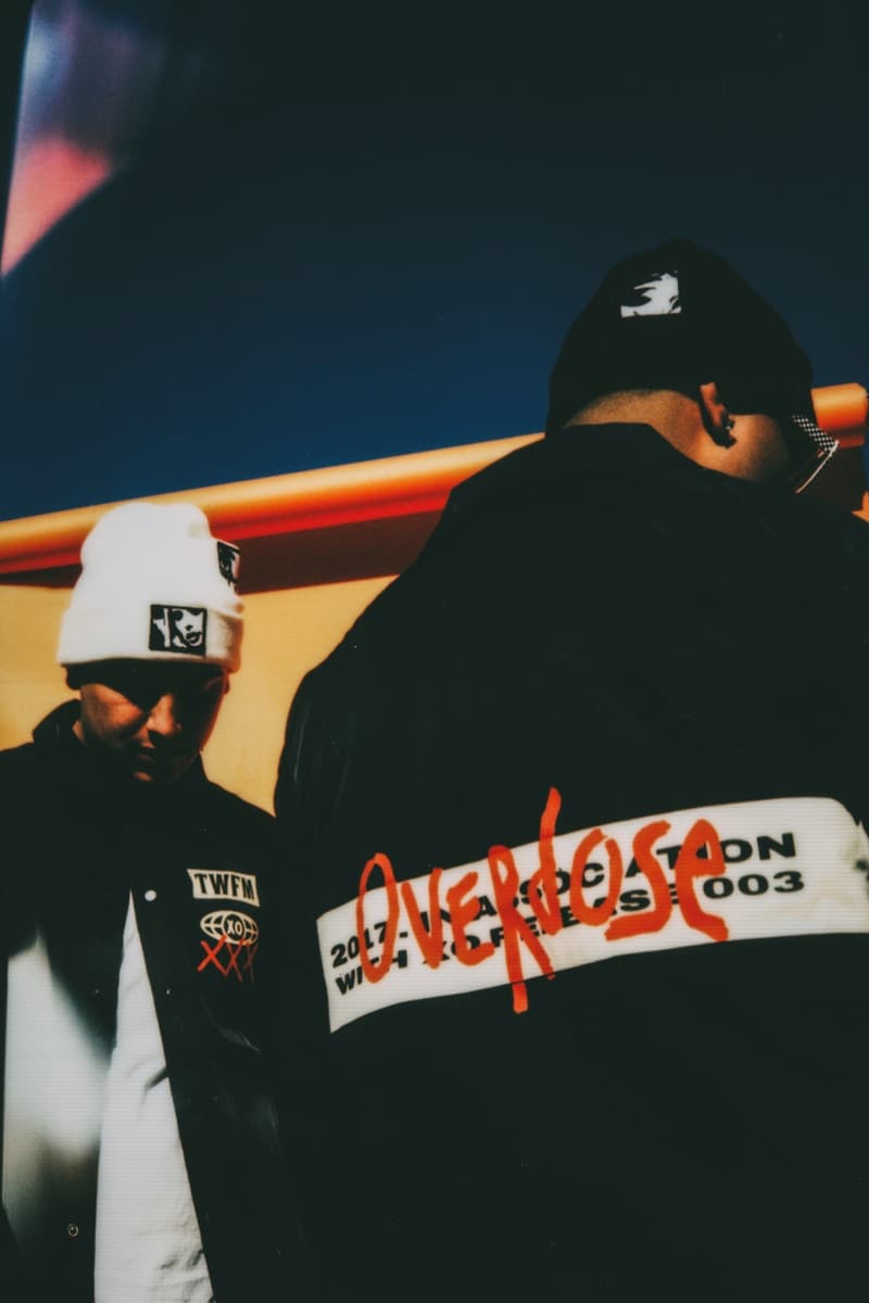 The Weeknd より大胆にグラフィック&テキストを散りばめた2017年冬コレクションが登場 プリント、刺繍、ワッペンなど多彩な手法を用いたグラフィック使いがポイント ブラック オレンジ コーチジャケット アノラックパーカ ラグビーシャツ ビーニー ザ・ウィークエンド プーマ PUMA マーベル Marvel XO HYPEBEAST ハイプビースト