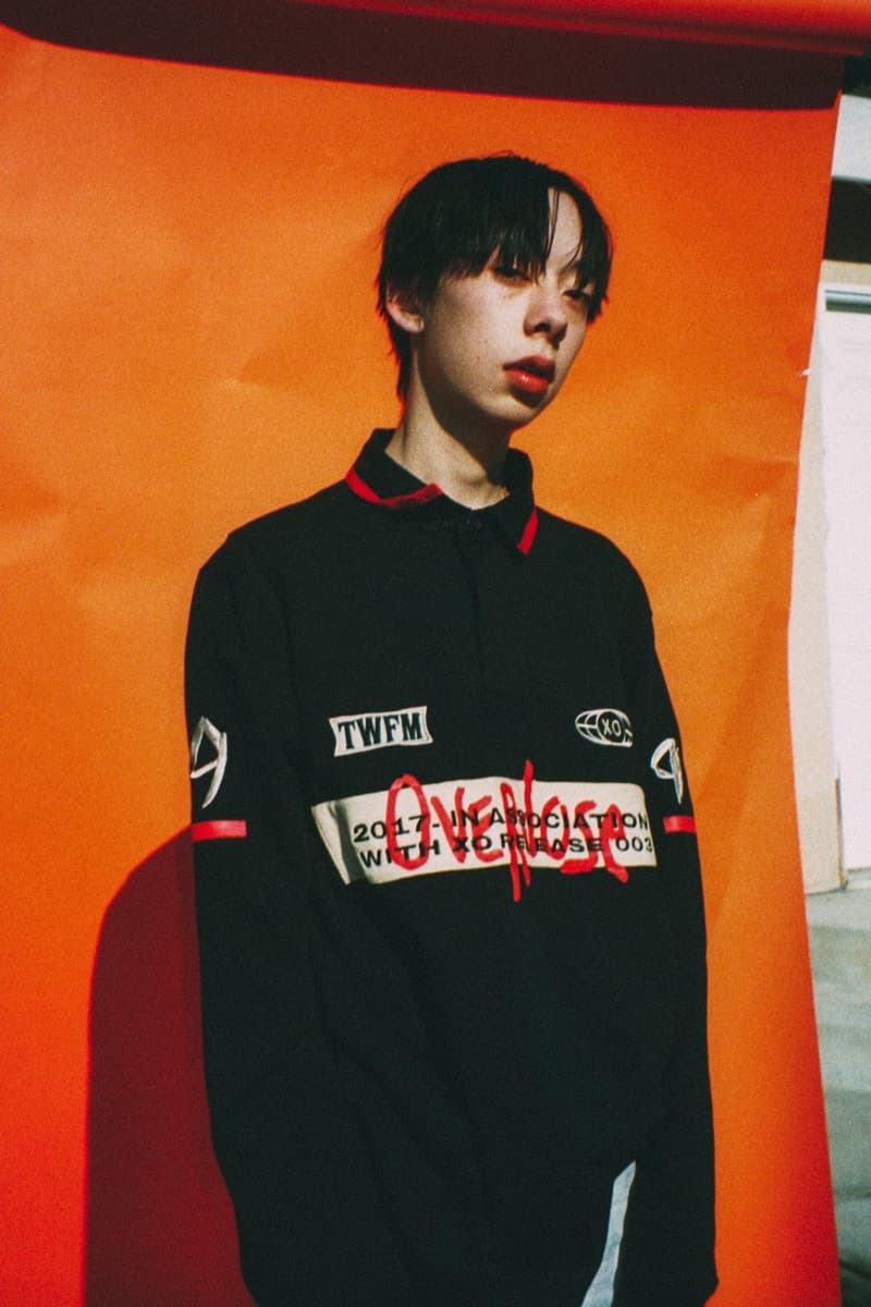 The Weeknd より大胆にグラフィック&テキストを散りばめた2017年冬コレクションが登場 プリント、刺繍、ワッペンなど多彩な手法を用いたグラフィック使いがポイント ブラック オレンジ コーチジャケット アノラックパーカ ラグビーシャツ ビーニー ザ・ウィークエンド プーマ PUMA マーベル Marvel XO HYPEBEAST ハイプビースト