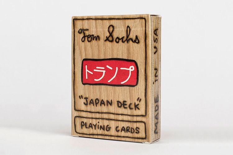 NY の現代アーティスト Tom Sachs より日本の伝統文化に焦点を当てたトランプカードが登場