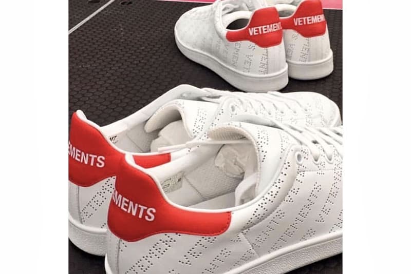 Vetements 数々のオマージュモデルが並ぶ2018年春夏フットウェアコレクションが間も無く発売 ヴェトモン 2018ss spring summer adidas stan smith coverse chuck taylor reebok コラボ speed trainer vans slipon slip-on スリッポン ハイプ ビースト hypebeast スニーカー コンバース アディダス スタンスミス チャックテイラー ヴァンズ 発売日 リーボック リリース 通販