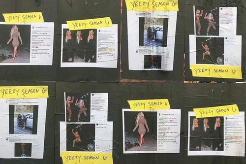 YEEZY SEASON 6 のポスターが突如マイアミに出現