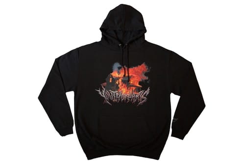 パリのカルチャーマガジン YOUTH OF PARIS より強めのグラフィックがプリントされたオーバーサイズフーディが登場